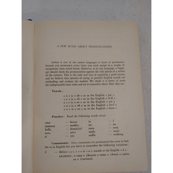 Italian For Americans. The Growing‎  Sentence Method. Vintage 1960. - Picture 4 of 8